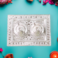 Tray Shape Special Puja Thali (1 Pc / Mix Design)