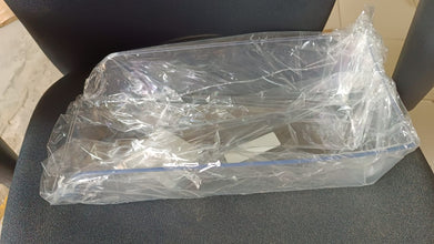 Transparent Plastic Storage Bin Box (35x16cm / 1 Pc)